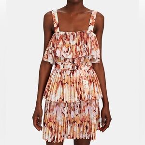 ALCER mini tiered dress